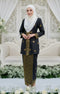 DEFECT-Seroja Kebaya | Black Gold