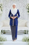 DEFECT-Seroja Kebaya | Royal Blue Gold