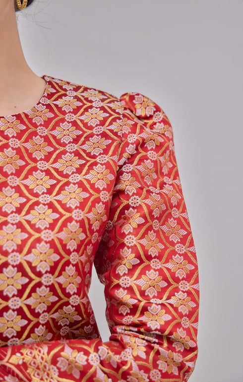 EMMA KURUNG MODEN | RED CHILI GOLD