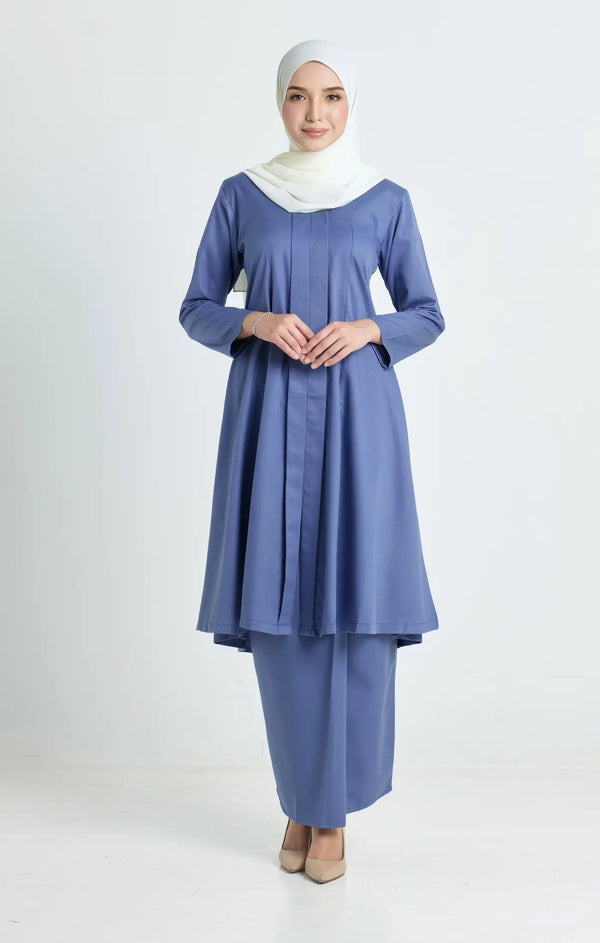 Luna Kebarung Klasik | Dusty Blue