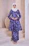 Baju Kebarung Pasley | Dusty Blue