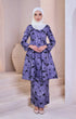 Baju Kebarung Pasley | Dusty Blue