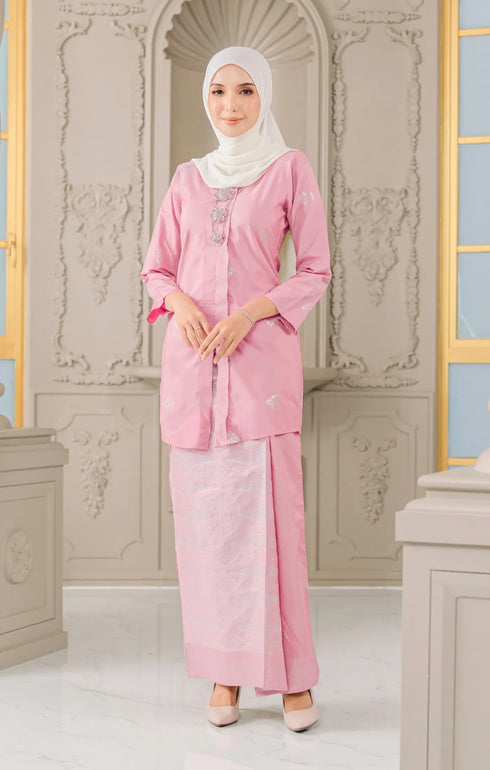 Teja Kebaya | Baby Pink Silver