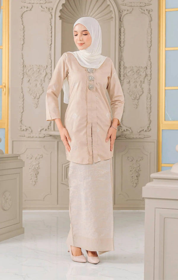 Teja Kebaya | Nude Silver