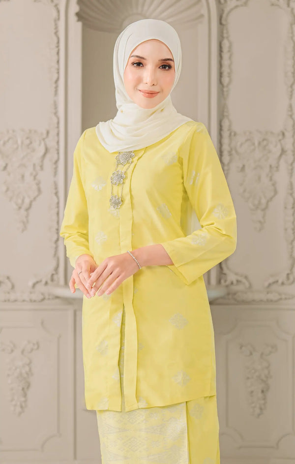 Teja Kebaya | Yellow Gold - With Lining
