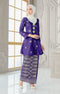 Anggun Kebaya | Dark Purple gold