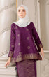 Aryana Kurung Kedah | Magenta Gold
