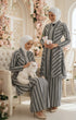 LIYANA KEBARUNG LINEN | BLACK STRIPE D3-3