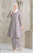 LIYANA KEBARUNG LINEN | DUSTY PINK STRIPE D3-1
