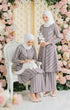 Stylish Liyana 2.0 Kebarung Linen Dusty Pink Stripe D3‑1 displaying overall styling and drape