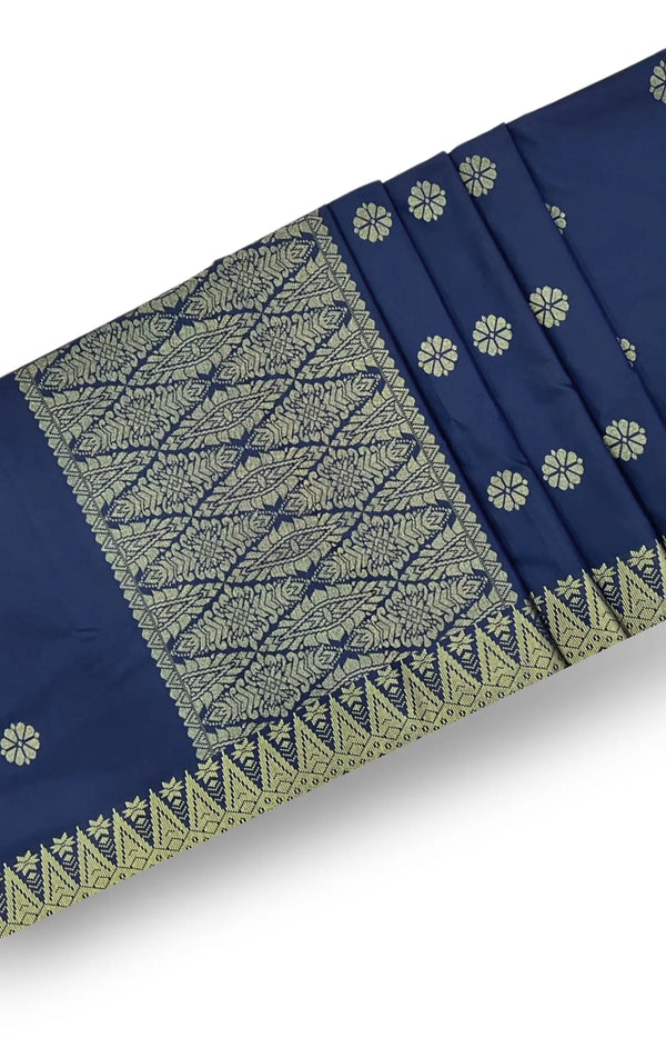 SONGKET BUNGA TABUR | BLUE BLACK GOLD