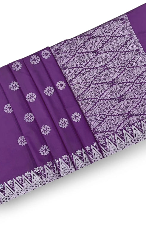 SONGKET BUNGA TABUR | MAGENTA SILVER