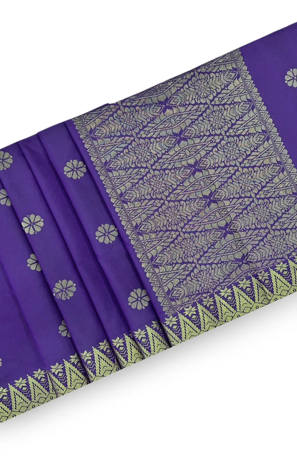 SONGKET BUNGA TABUR | PURPLE GOLD