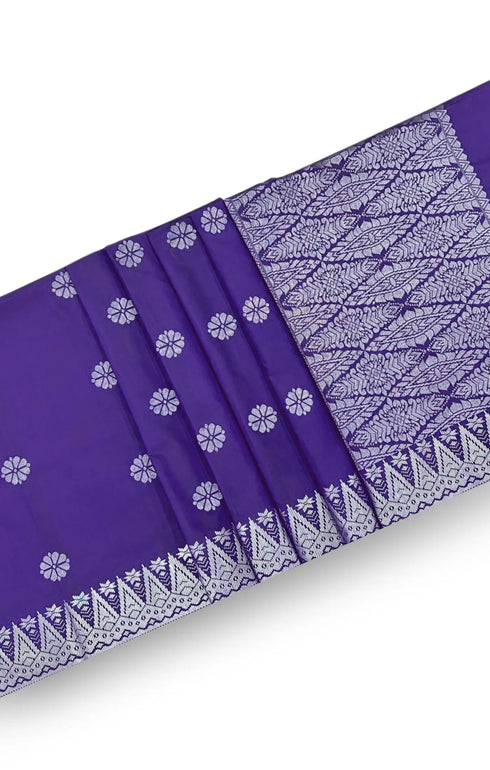 SONGKET BUNGA TABUR | PURPLE SILVER
