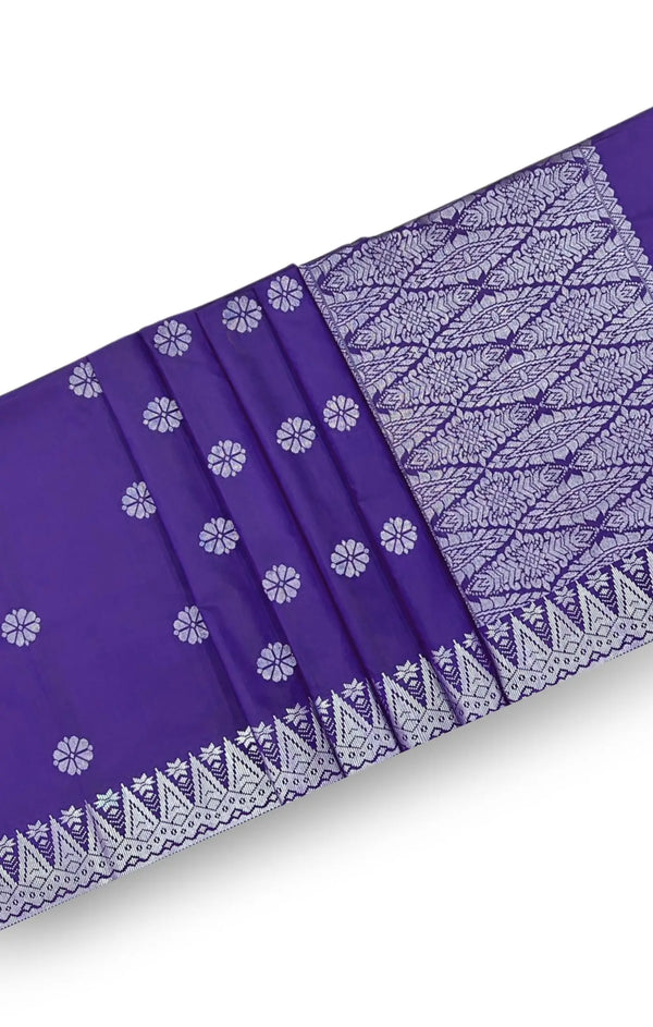 SONGKET BUNGA TABUR | PURPLE SILVER