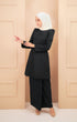 hitam baju kurung