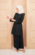 hitam baju kurung