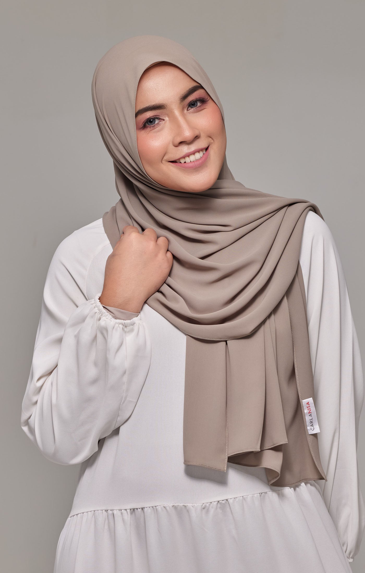 Faura shawl | Dark Beige