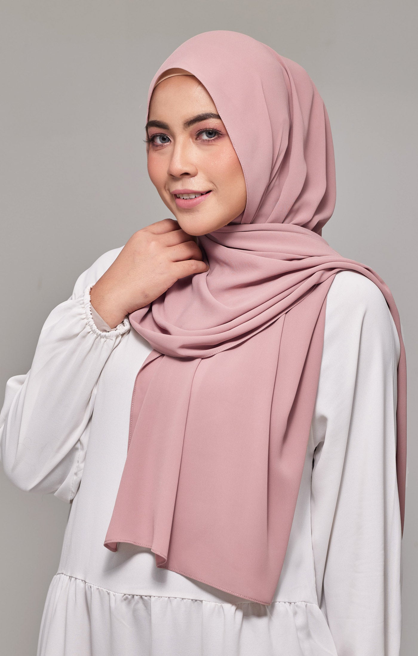 Faura shawl | Dusty Pink