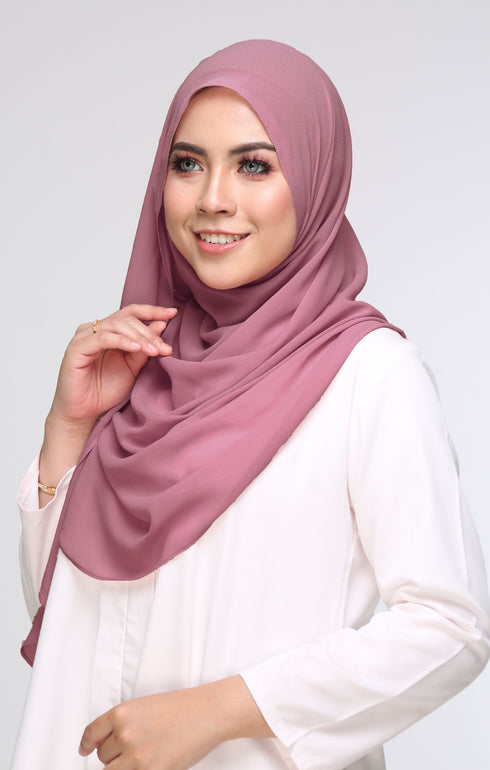 instant hijab chiffon