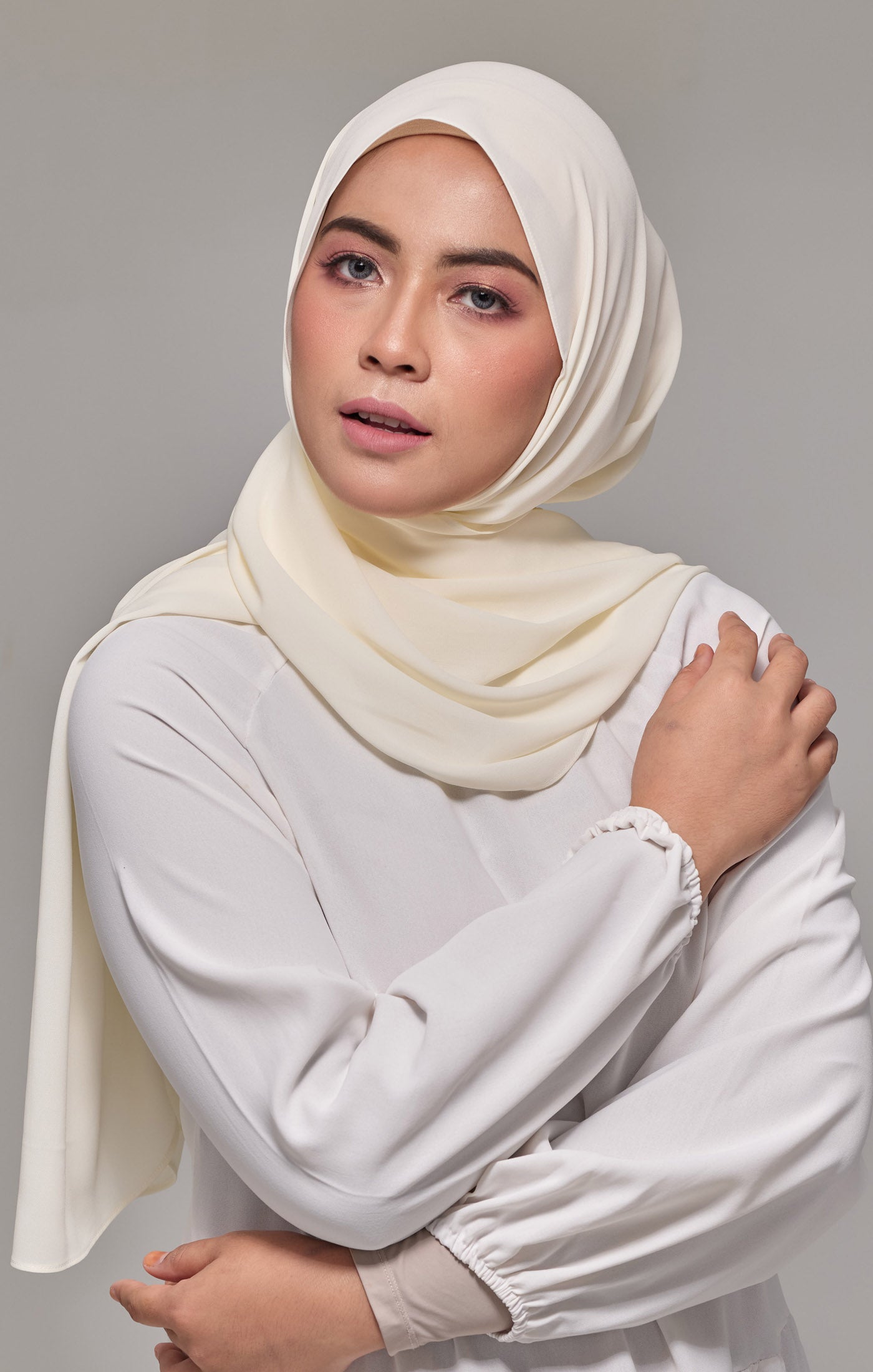 Instant Shawl Seminit | Off White
