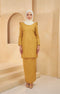 baju kurung mustard