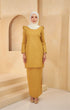 baju kurung mustard