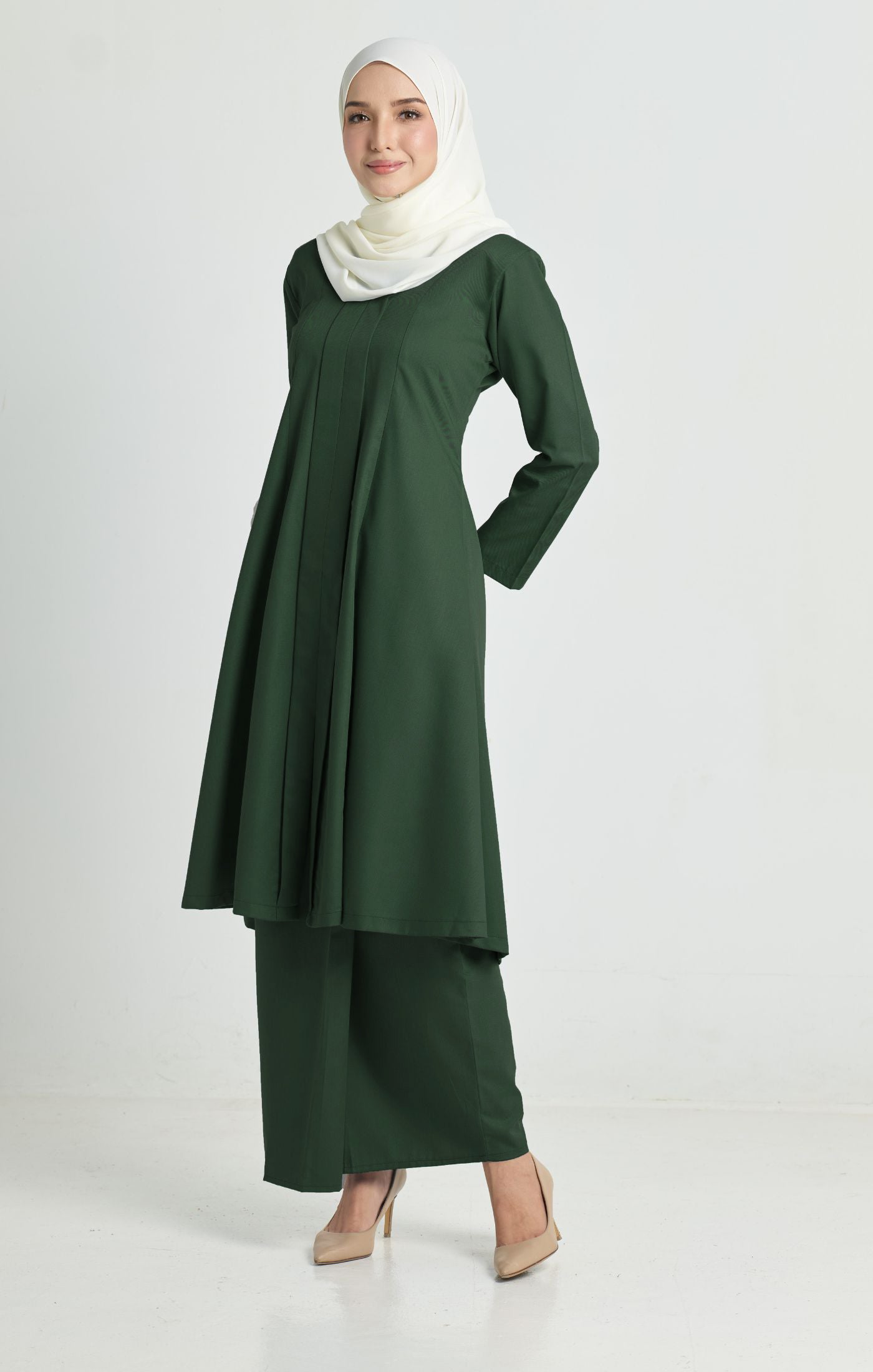 Luna Kebarung Klasik | Emerald Green