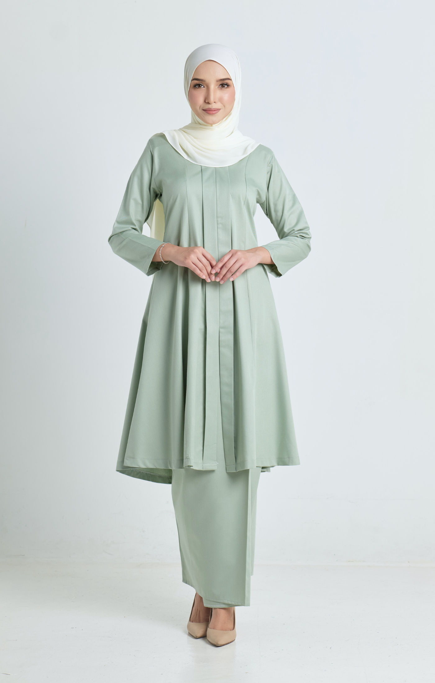 Luna Kebarung Klasik | Dusty Green