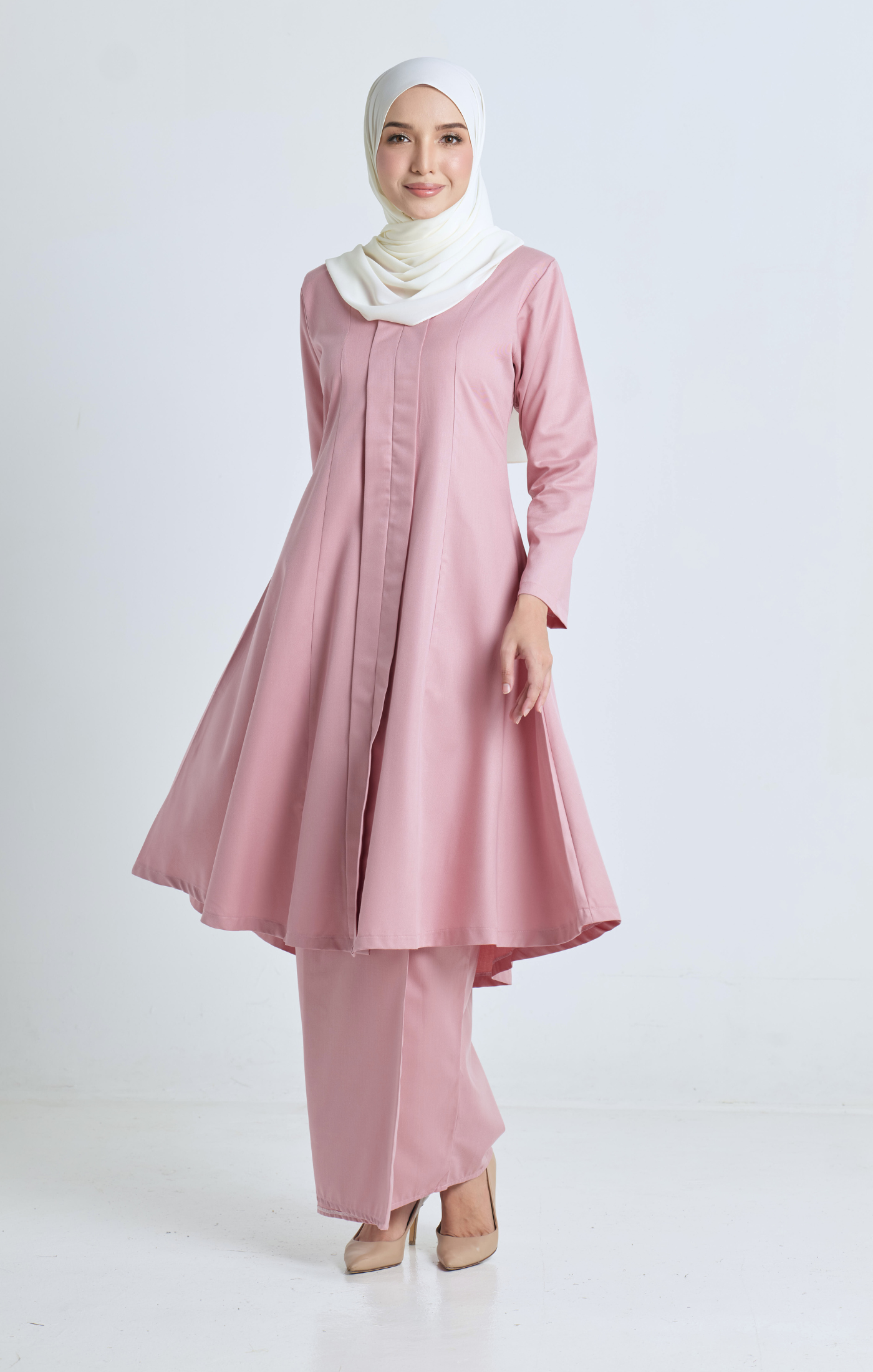Luna Kebarung Klasik | Dusty Pink