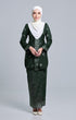 SEROJA KEBAYA | EMERALD GREEN SILVER