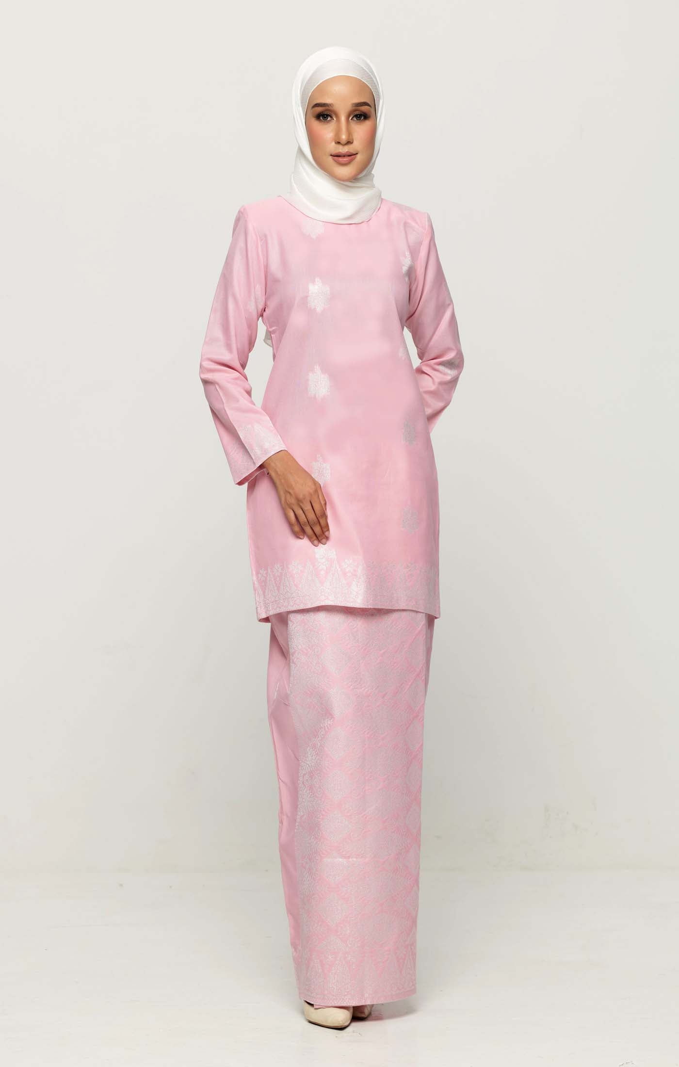 baju raya pink