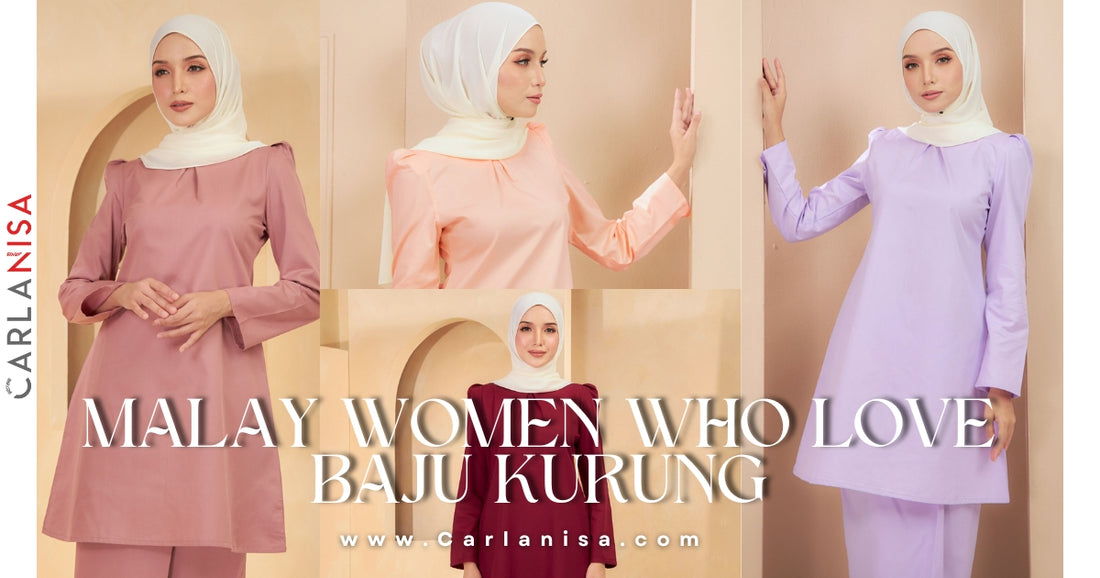 Malay Women Who love Baju Kurung