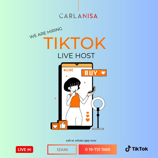 Hiring a TikTok Live Host for Carlanisa