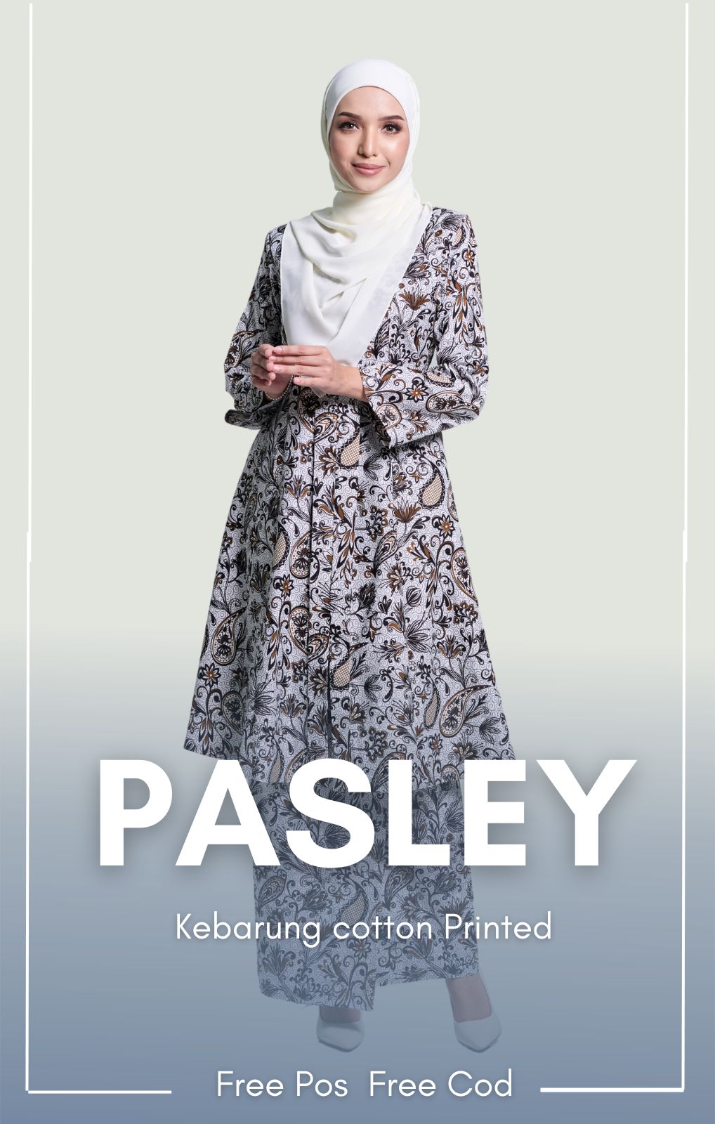 Pasley | Kebarung klasik Cotton Printed