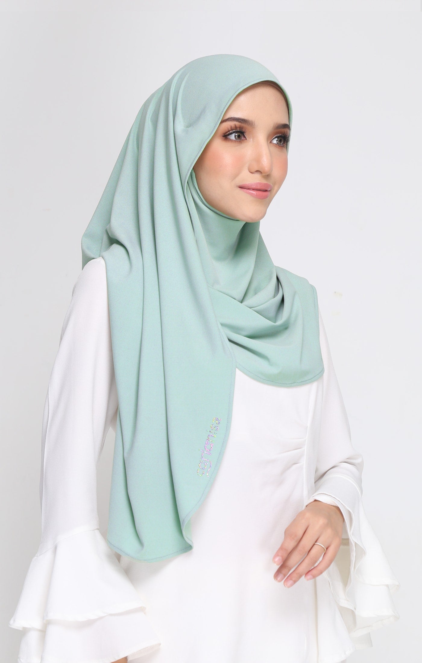 Instant Shawl 2.O | Mint Blue