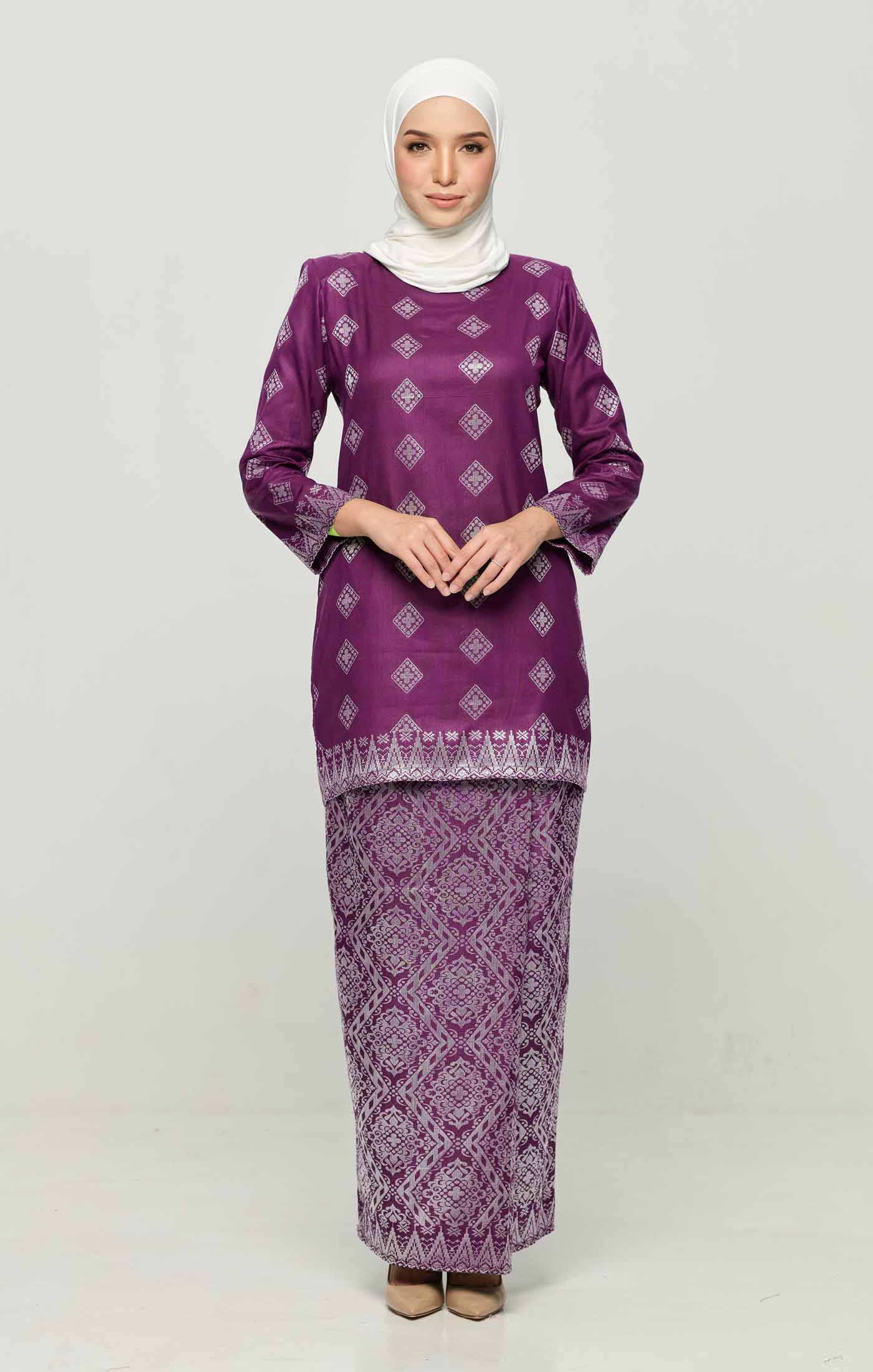 baju kurung moden cotton