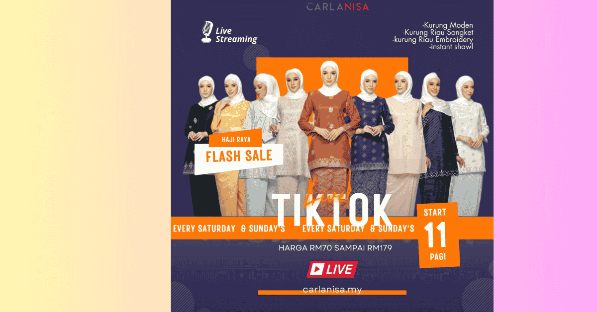 Carlanisa TikTok Live Sale