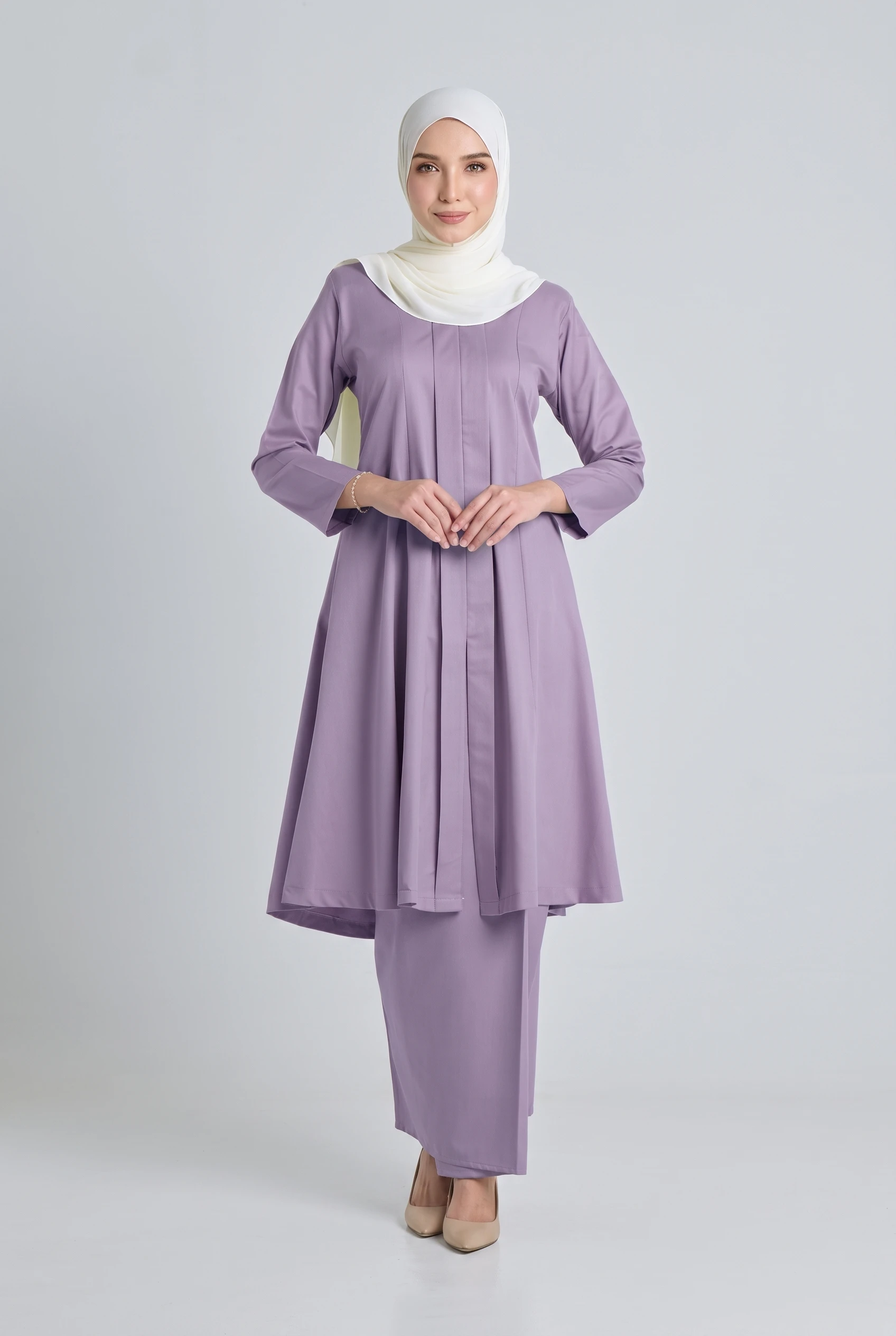 Luna Kebarung Klasik | Dusty Purple