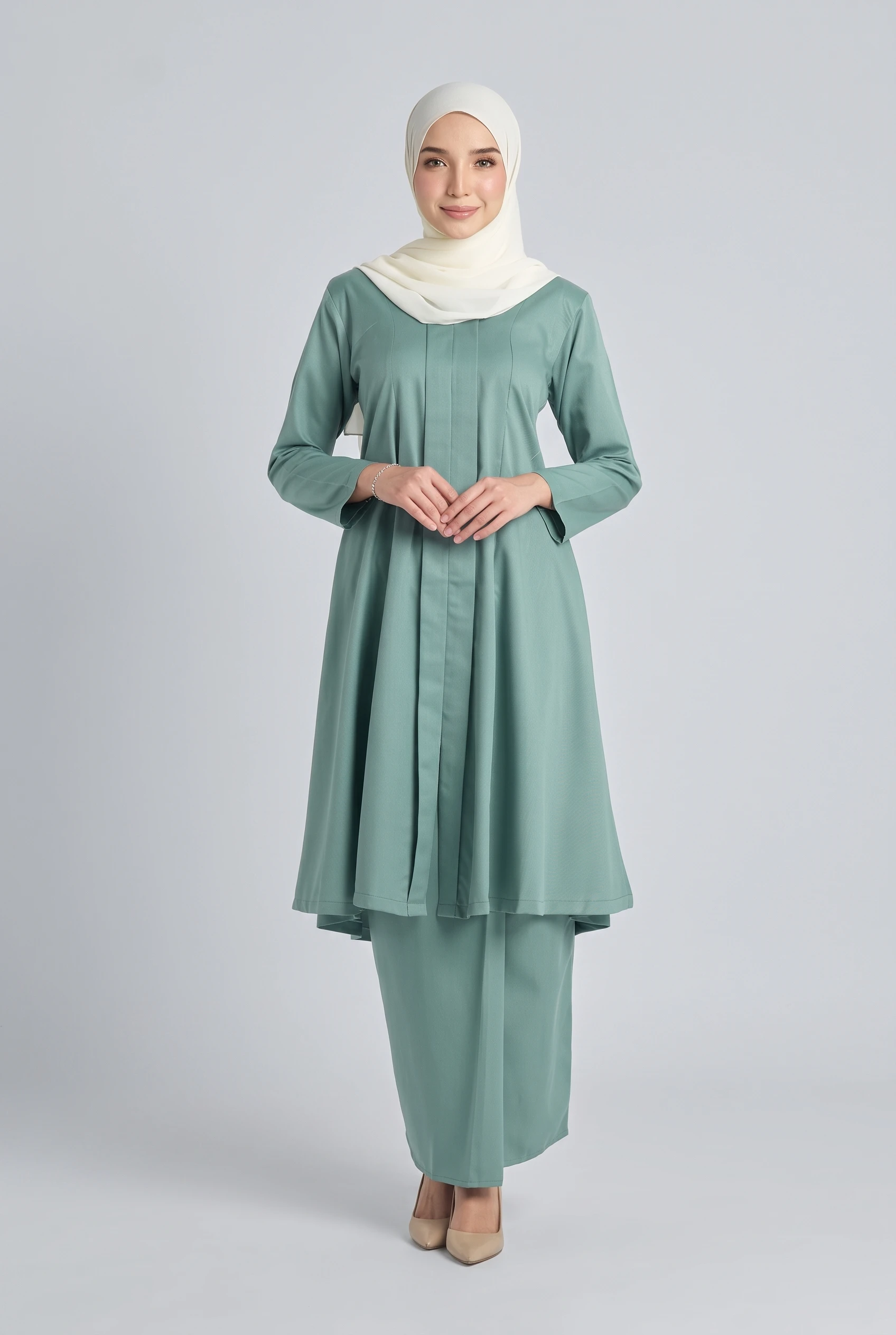 Luna Kebarung Klasik | Sage Green