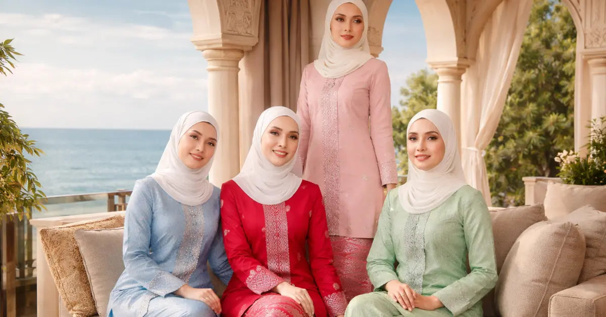 Carlanisa Sakura Baju Kurung Moden Embroidery