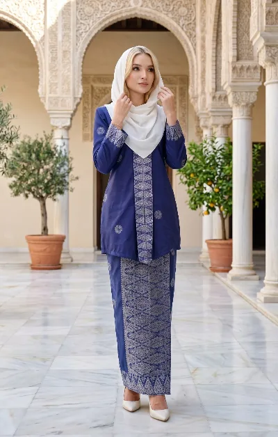 Royal Blue Silver
