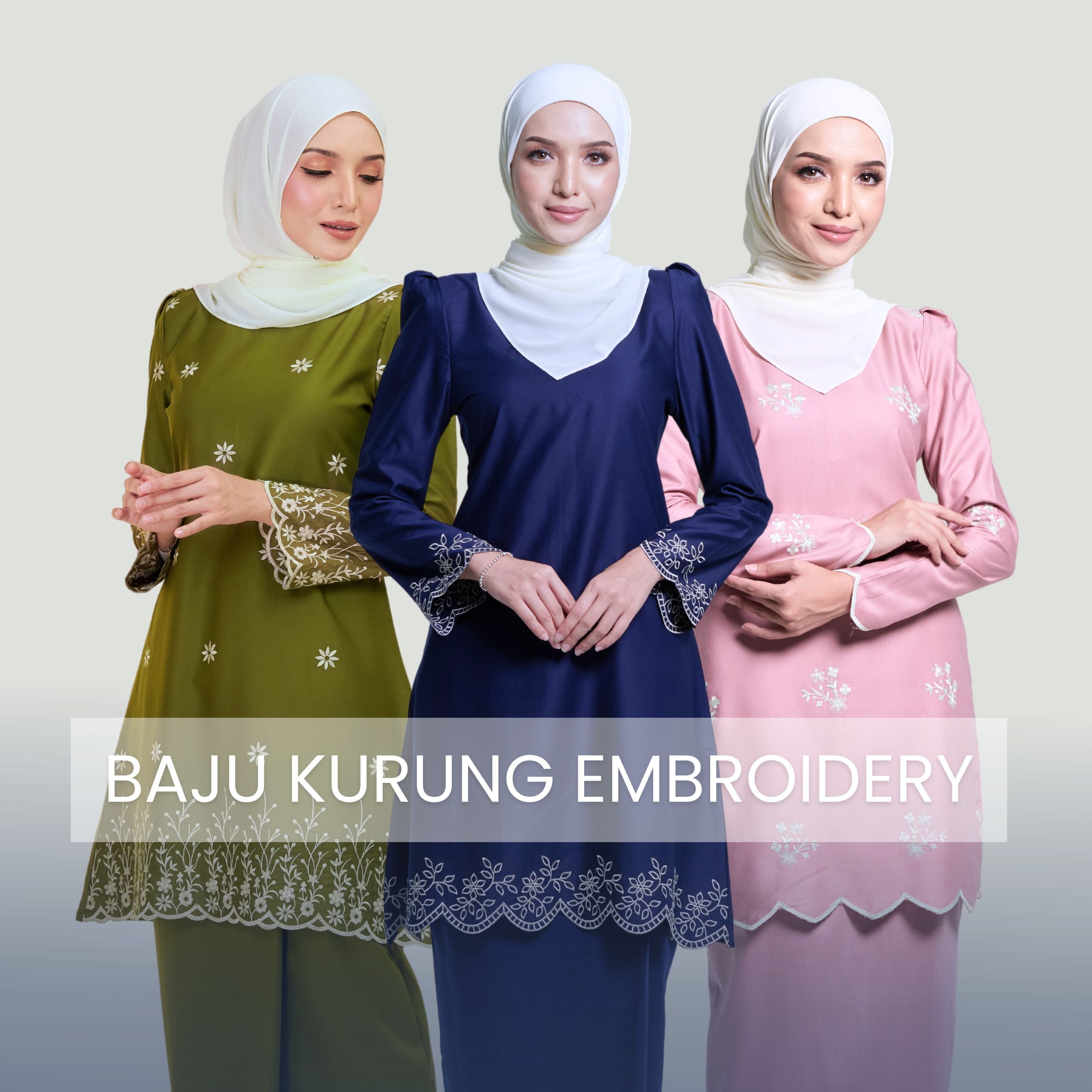 baju kurung sulam