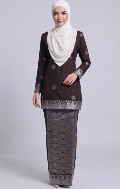 Dark Rich Brown Silver