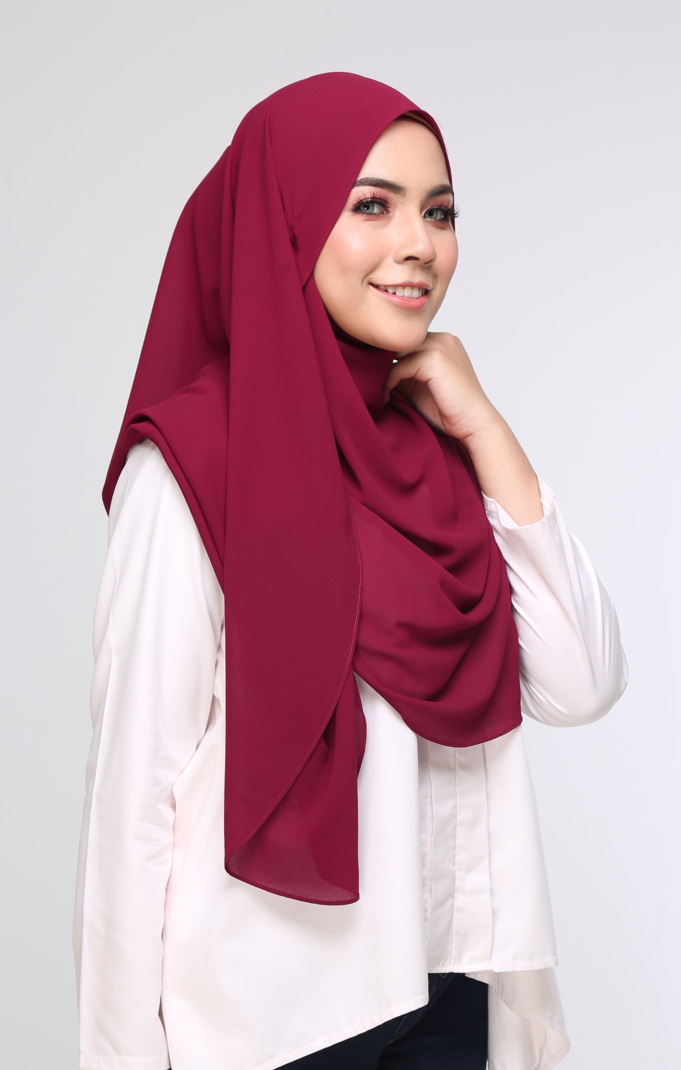 Instant Shawl Superfast | Maroon
