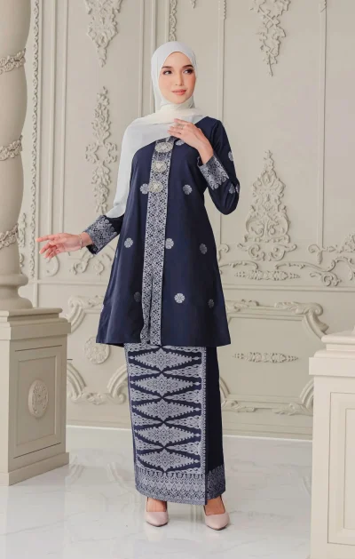 Blue Black Silver