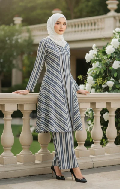 Navy Blue Stripe D3-2