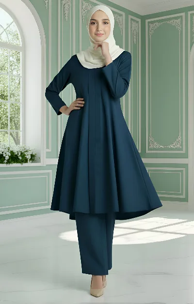 Dark Teal Blue