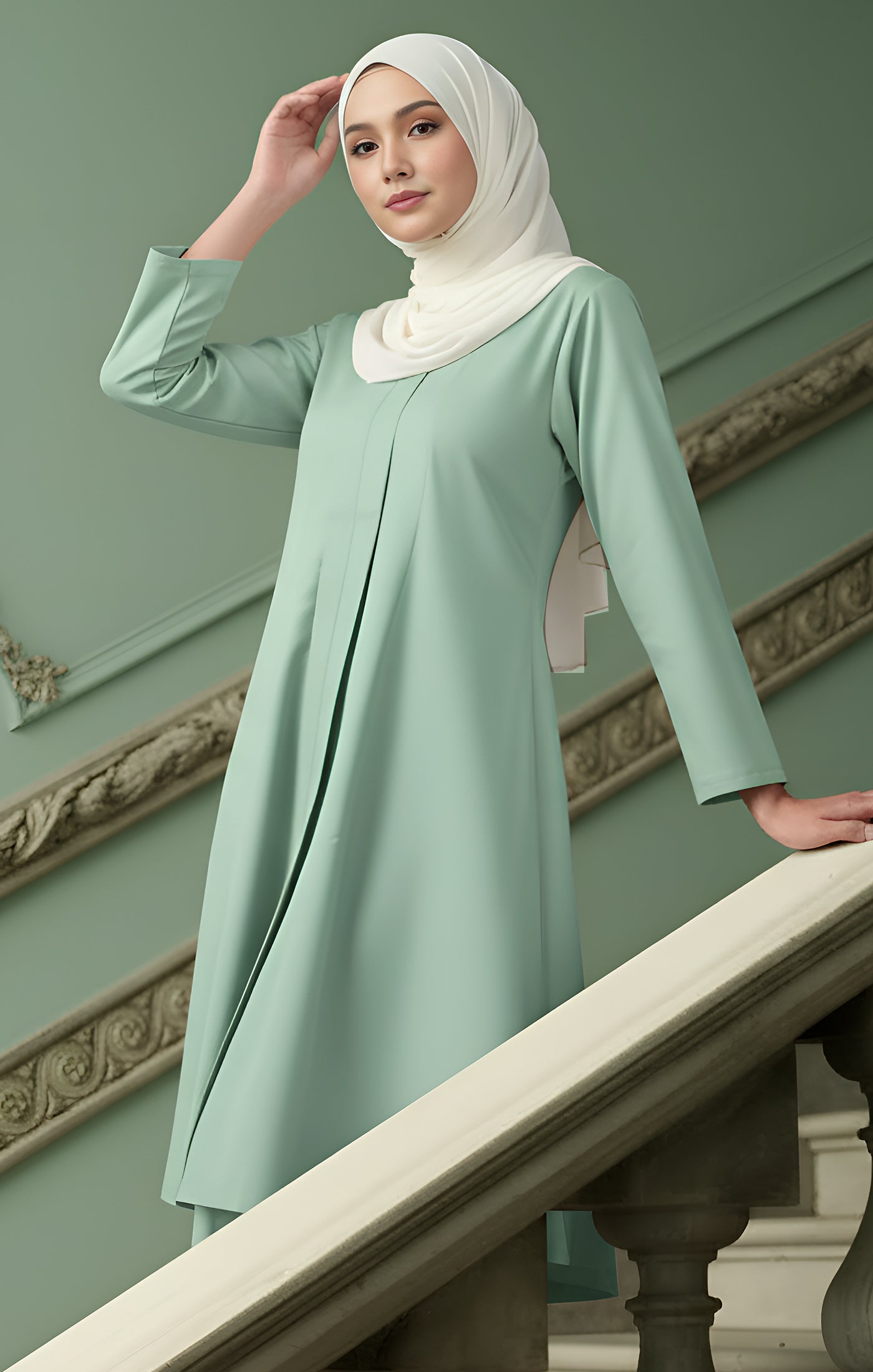 LUNA KEBARUNG KLASIK | DUSTY GREEN