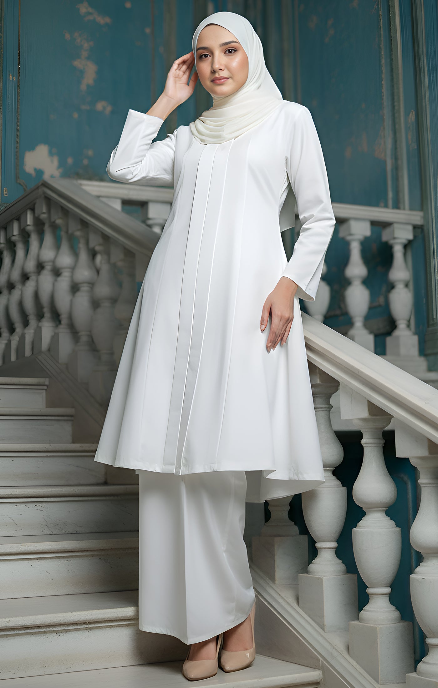 LUNA KEBARUNG KLASIK | PEARL WHITE